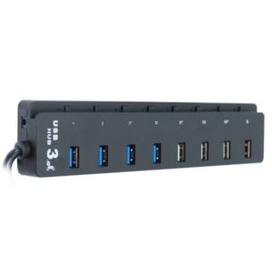 מפצל אקטיבי כולל חיבור מתח Gold-Touch 7 PORT USB 3.0