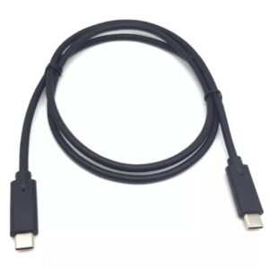 כבל טעינה ונתונים Type-C To Type-C USB 3.1 10G 1M Black