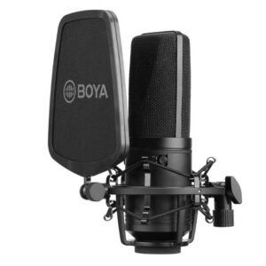מיקרופון מקצועי כולל קונדנסור חיבור BOYA BY-M1000 XLR