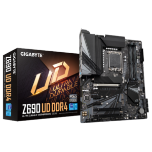 לוח דור 12 Gigabyte Z690 UD DDR4 Lga1700 2.5gb lan DP HDMI INTEL