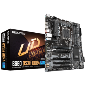 לוח דור 12 Gigabyte B660 DS3H DDR4 ATX DP HDMI 5X Pcie X16