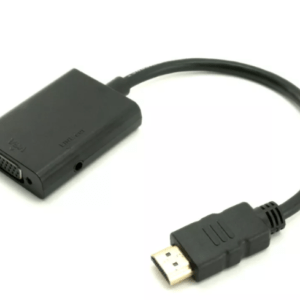 מתאם HDMI To VGA With Audio Output Adapter