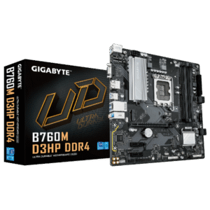 לוח אם אינטל GIGABYTE B760M D3HP DDR4 mATX DP HDMI VGA LGA1700