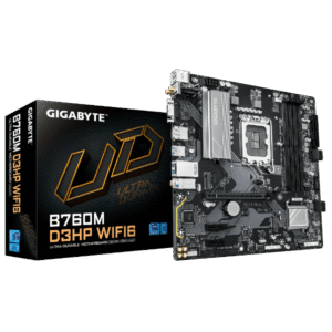 לוח אם אינטל GIGABYTE B760M D3HP WIFI6 mATX DP HDMI VGA LGA1700