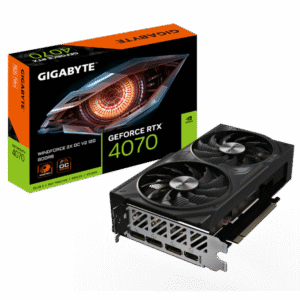 כרטיס מסך Gigabyte GeForce RTX 4070 WindForce 2 OC V2 12GB
