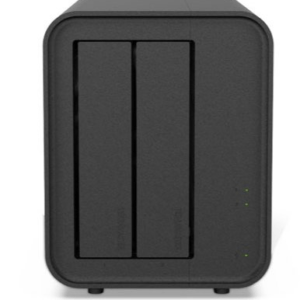 שרת אחסון Terramaster F2-424 2-BAY NAS N95 8GB DDR5 2.5GbE