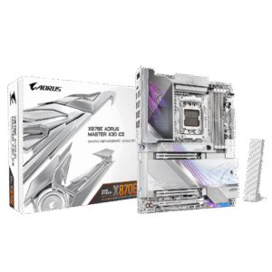 לוח אם GIGABYE X870E AORUS MASTER X3D ICE WIFI7 DDR5 10GBE
