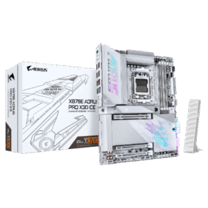 לוח אם GIGABYE X870E AORUS PRO X3D ICE WIFI7 DDR5 5GBE