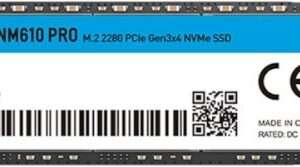 דיסק פנימי LEXAR NM610PRO 500GB NVME GE3 2280 read up to 3000MB/s