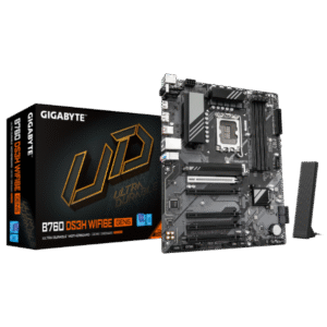 לוח אם B760 DS3H WF6E GEN5 ATX DDR5 PCIE5.0X16 WIFI6E Gigabyte