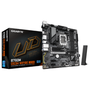 לוח אם Gigabyte B760M DS3H WF6E GEN5 Micro-Atx DDR5