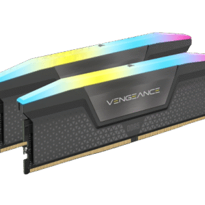 ז. לנייח Corsair VENGEANCE RGB 48GB 2x24 DDR5 5600MHz C40 XMP3.0
