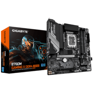 לוח Gigabyte B760M GAMING X DDR4 Gen 5 PCIE5.0 Micro-ATX LGA1700