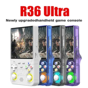 קונסולת משחק ניידת רטרו R36 Ultra עם מסך 4.0 אינץ'  IGAME