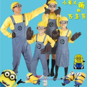 תחפושת מיניונים לילדים – Minions | תחפושת אנימה מצוירת | מופעים, פורים, קרנבל והצגות ילדים