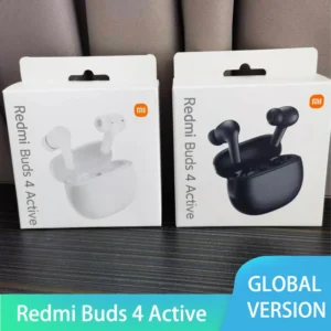 אוזניות אלחוטיות Xiaomi Redmi Buds 4 Active | Bluetooth 5.3 | ביטול רעשים | מיקרופון מובנה | ספורט ויומיום