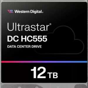 ד. פנימי WD Ultrastar DC HC555 12TB Data Center HDD 3.5 7200RPM