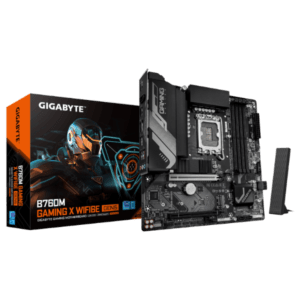 לוח אם Gigabyte B760M G X WF6E GEN5 DDR5 Micro-ATX 2.5GB Lan