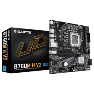 לוח למעבדי אינטל Gigabyte B760M H V2 DDR5 Micro Atx LGA1700