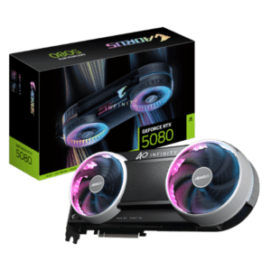 כרטיס מסך AORUS RTX 5080 INFINITY 16GB GDDR7 WINDFORCE HYPERBURST