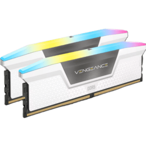 זכרון לבן לנייח Corsair Vengeance RGB 32GB 2X16 DDR5 6000MHz C30