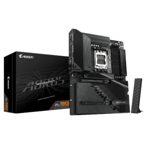 לוח אם עם מחברי חשמל מאחור Gigabyte B850 A STEALTH AM5 DDR5 WIFI7