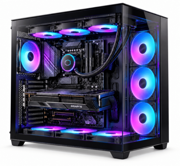 מחשב גיימינג C5 ARGB 850W B860M WIFI U7 265K 32GB 1TB RTX 5070