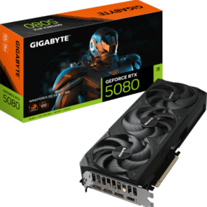 כרטיס מסך GIGABYTE RTX 5080 WINDFORCE OC V2 SFF 16GB GDDR7