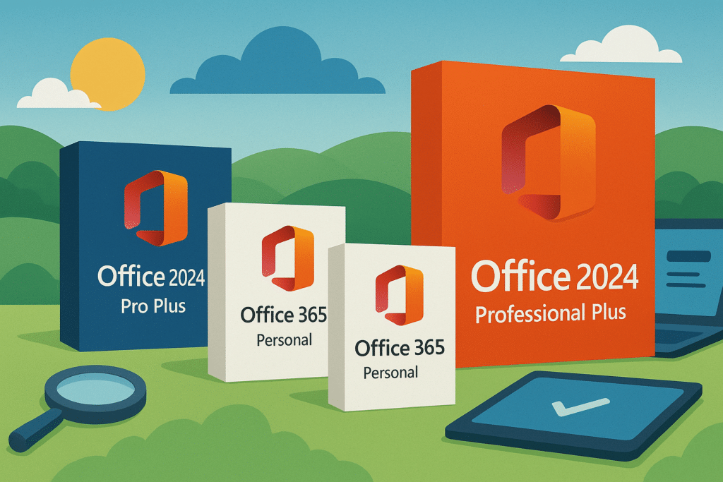 איור AI להמחשה: כל מה שצריך לדעת על חבילות Microsoft Office והבחירה הנכונה עבורך